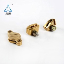 Copper Grounding Clamp for Tape and Wire Connections