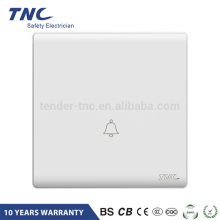 Q3211D-B White Fire Resistant Doorbell Push Button Switch