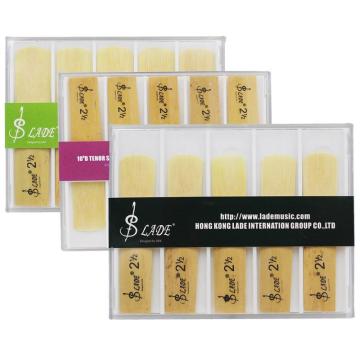 10pcs/set Saxophone Bamboo Reeds Saxophone Musical Woodwind Instrument Parts Accessories Reed Cutter Soprano/Tenor Sax Reed NEW