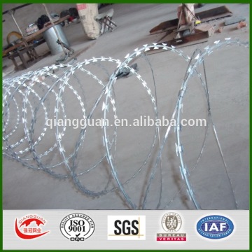 Designer unique razor barbed wire for protective fencing