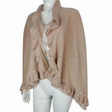 Women knitted acrylic shawls