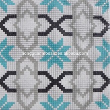 Rhombus mosaic floor tile purple mosaic tile mosaic pattern decorative floor tile