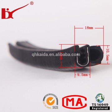 Electric cabinet door weatherproof rubber seal strip