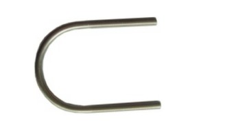 Ship's steel pipe U-bolts