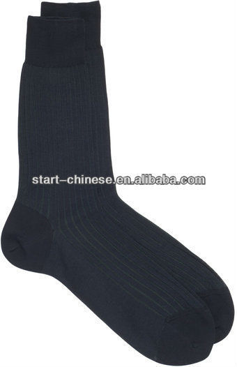 New Design Men Dress Vanise Ribbed Socks/Bamboo socks/Work Socks Men