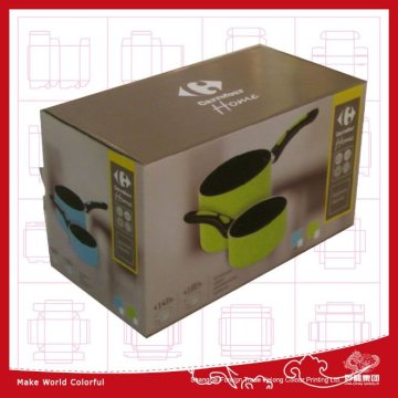 various pots packing box