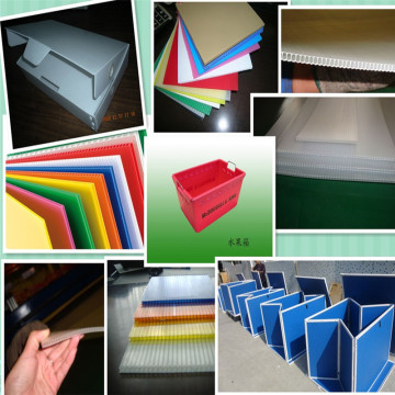 PP PE multi-layer hollow panel grid sheet plate extrusion line