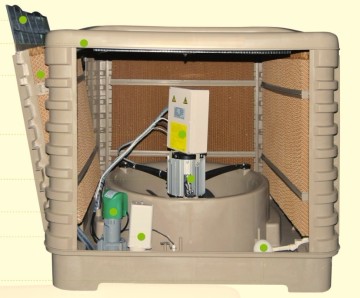 Industrial air cooler