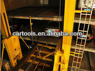 horizontal travelling stacker car parking system