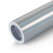 Satin Laser White Car Wrap