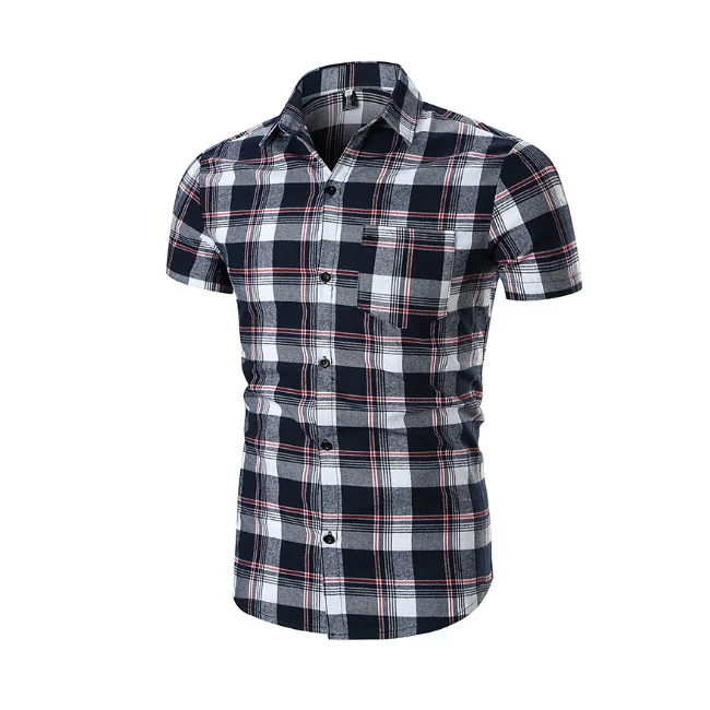 Cotton Casual Fashion Plain Shirt for Men (CW-SS-6)