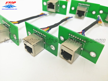 RJ45 adapter to PCB assembling