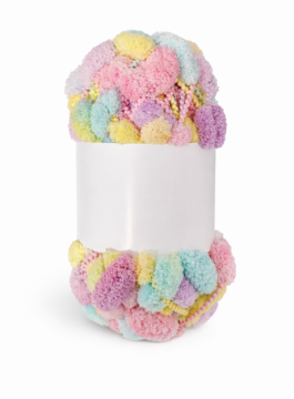 High Textured Pom pom yarn