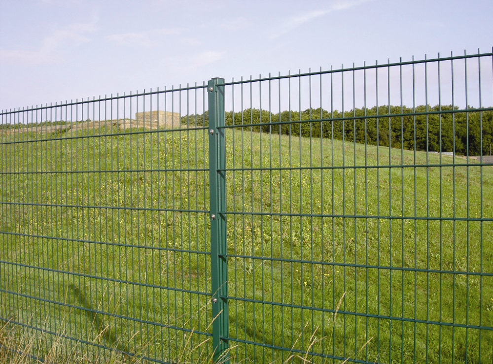 Used welded mesh double wire fence for Garden