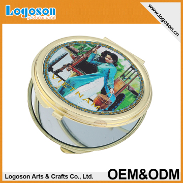 Fashion personalized cosmetic pocket mirror