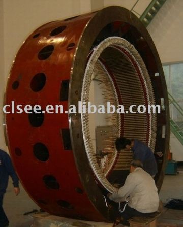 hydraulic generator stator/generator stator