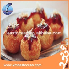 delicious food frozen octopus ball