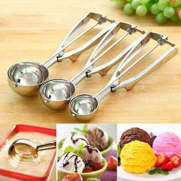 Stainless Steel Ice Cream Spoon Digging Ball Spoon