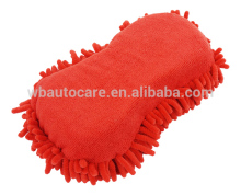 2in1 Microfiber Chenille Wash Sponge for cars