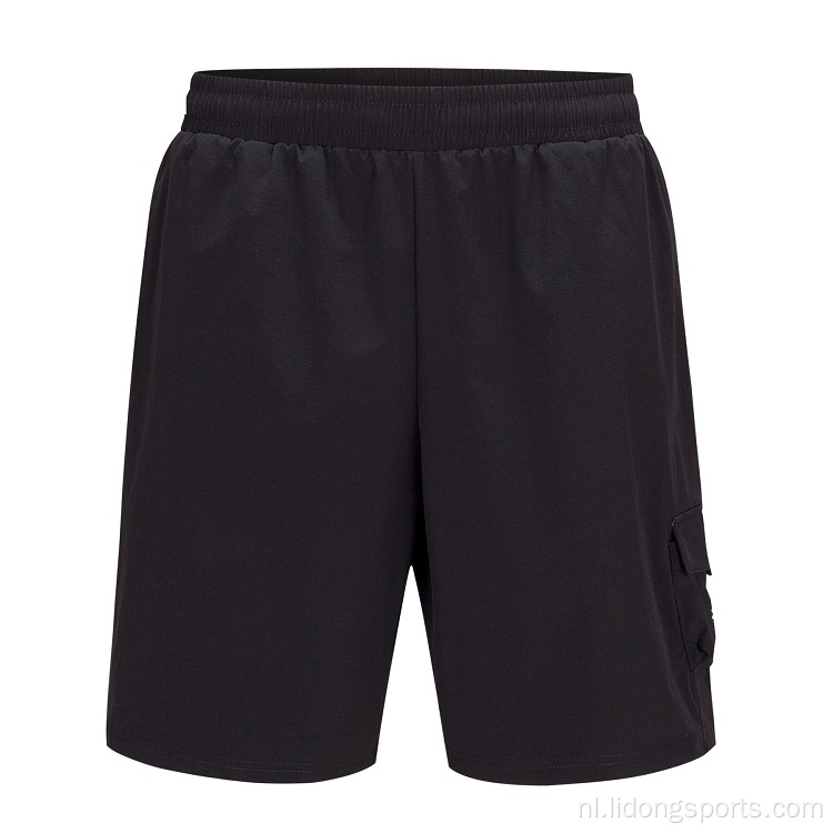 Wholesale zomer basketbal broek heren shorts training pants sport shorts voor mannen