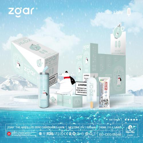 Vape desechable Zgar Bar 6000 Puffs mejores sabores