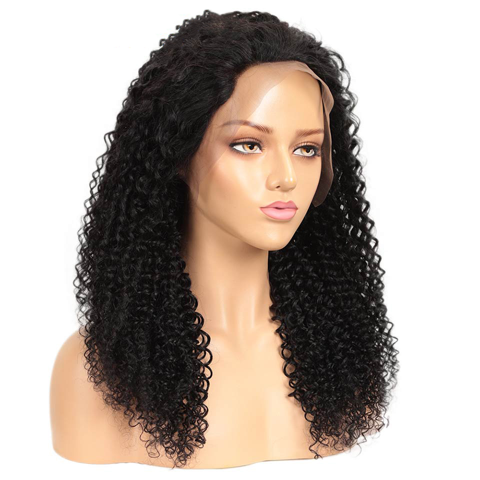 natural color lace front wig peruvian human hair 13x4 lace frontal wig