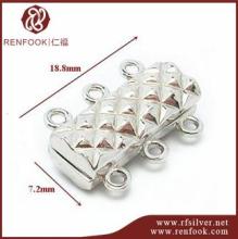 Renfook wholesale jewelry 925 silver necklace/bracelet magnetic clasp