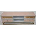 Rose Gold Mirror MDF Maling TV Unit