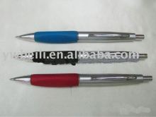 metal pen rubber grip