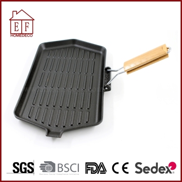 Square Cast Iron Skillet and Pan