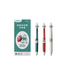 M&G Hot Sale Erasable Bullet Gel Markers, 0.5mm, 4-Color