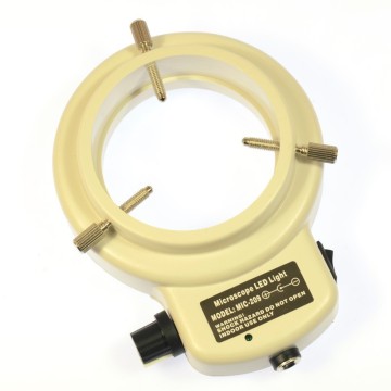 Adjustable 144 LED Ring Light Illuminator for Microscopes and Cameras