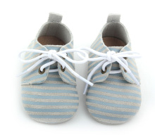 New Styles Stripe Leather Baby Oxford Shoes Wholesale