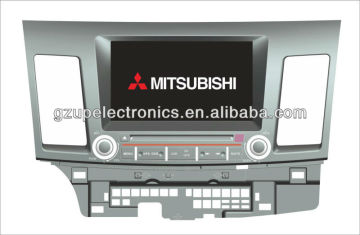 8 inch double din car dvd player for MITSUBISHI LANCER