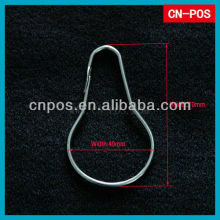 metallic hook for supermarket hanging