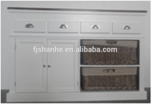 Double-door&2-basket sideboard