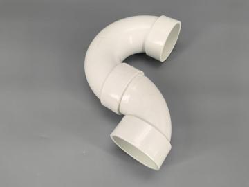 3 Inch PVC Pipe P-TRAP W/SOLVENT