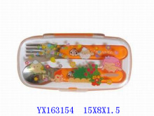 Kids plastic cutlery set,dishware...