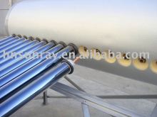 Compact pressurized solar water heater