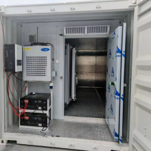 Solar-Powered Freezer Container 20ft