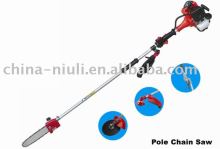 pole chain saw, pruning saw