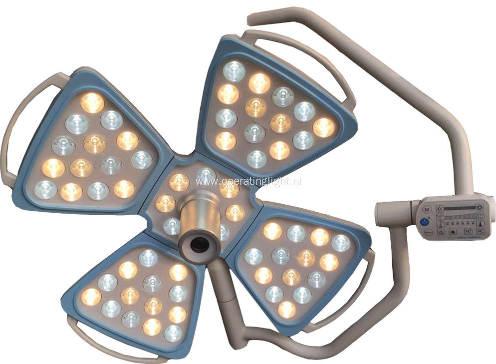 single head led operating lamp with camera system