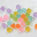 En gros 12*12*10mm Mignon Lâche Boule Ronde Bonbons Style Résine Cabochons Perles pour Artisanat Bébé Jouets Enfants