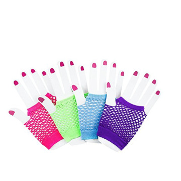 Party Colorful Cotton Glowing Gloves