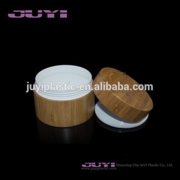 empty bamboo cosmetic jars bamboo cosmetic packaging