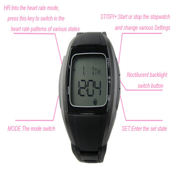 5.3kHz Heart Rate Monitor with Chest Strap