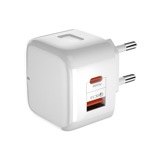 Carregador EU Plug 20w qc3.0 usb-c pd