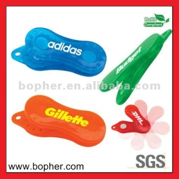 promotional clip plastic clip with logo