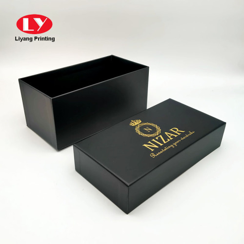 High End Black Box with Custom Ribbon