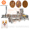 Fully automatic dry pet dog food manufacturing extruder